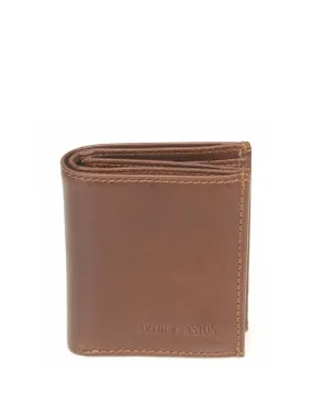 Porte-monnaie et cartes Ulysse cuir Arthur et Aston Ref 57205 C Chataigne 8,5*10