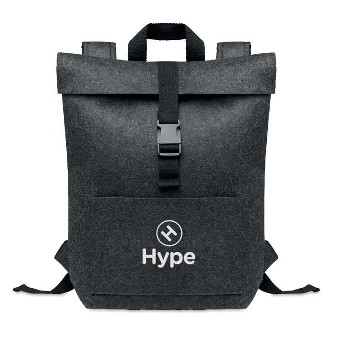 Sac à dos en feutre PET recyclé - INDINCO PACK - Vertlapub